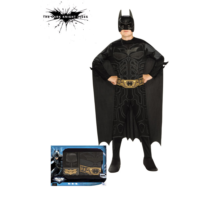 Disfraz de Batman TDK Rises c/accesorios para niño