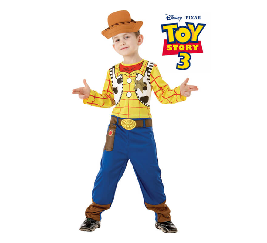 Disfraz Woody de Toy Story en Caja para Niño