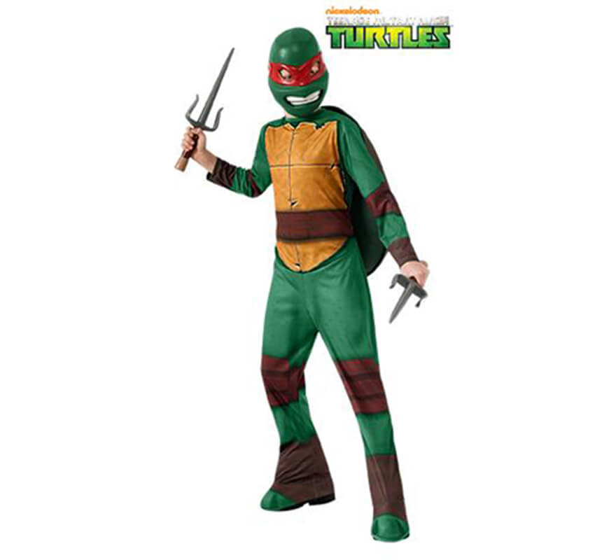 Disfraz de Raphael de las Tortugas Ninja niños