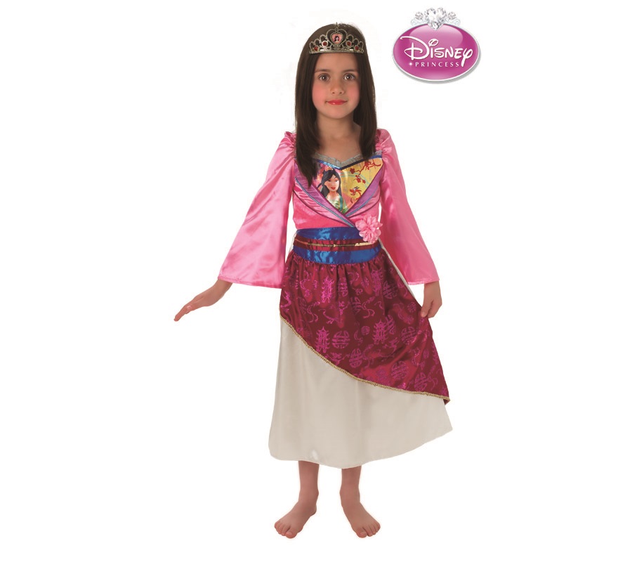Disfraz de Princesa Mulan para Niña de 3 a 4 años