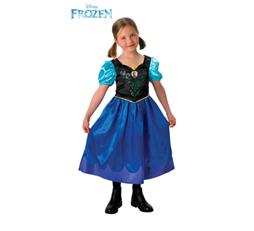 Disfraz de Anna de Frozen para Niña