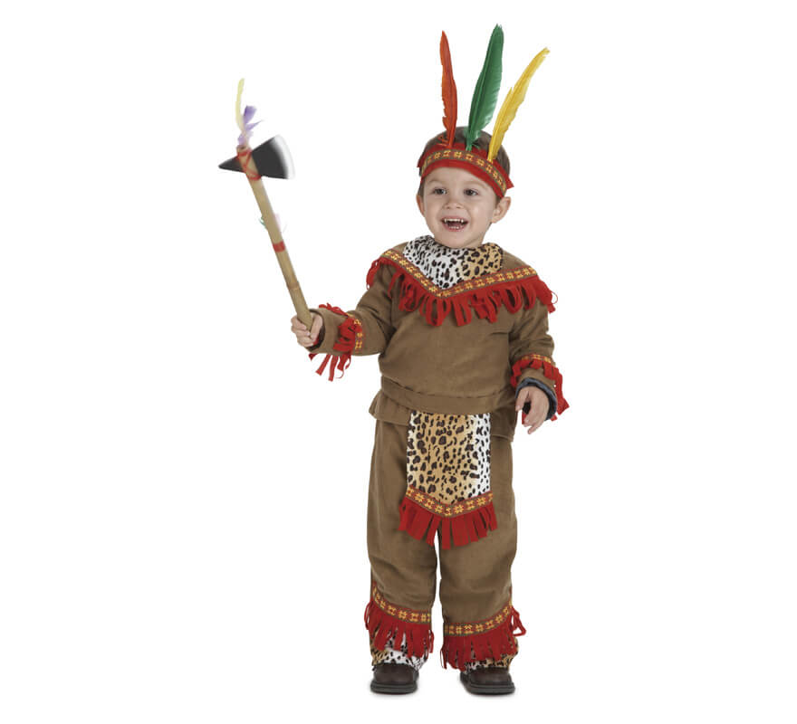 Disfraz indio niño talla 8 años