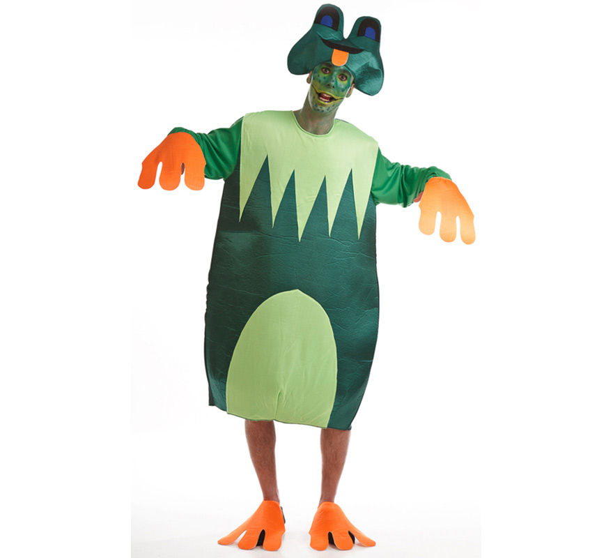 Disfraz de Príncipe Rana verde para adultos