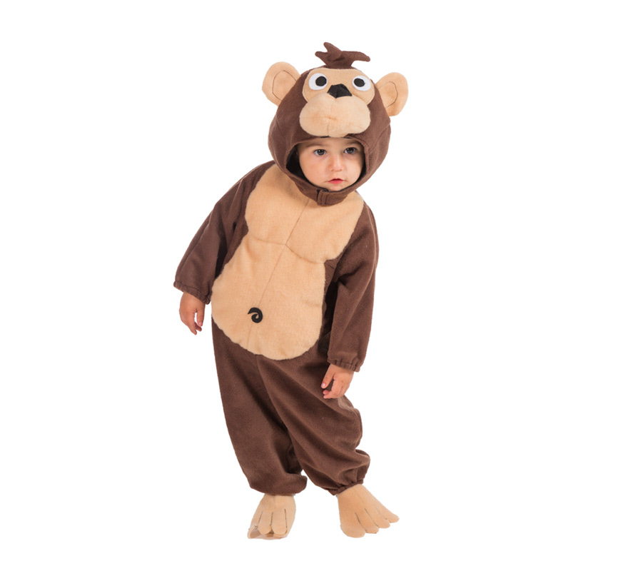 El cuarto Itaca Tantos Disfraz de Mono para Bebé de 18 meses