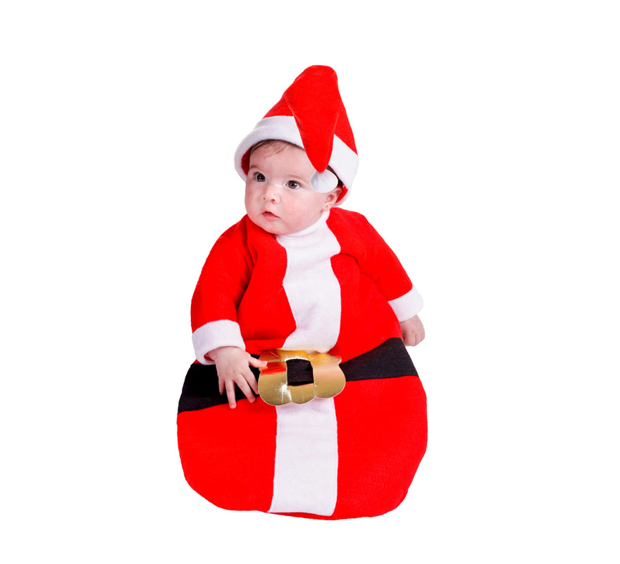 Saquito de Papa Noel 6 meses bebés para Navidad