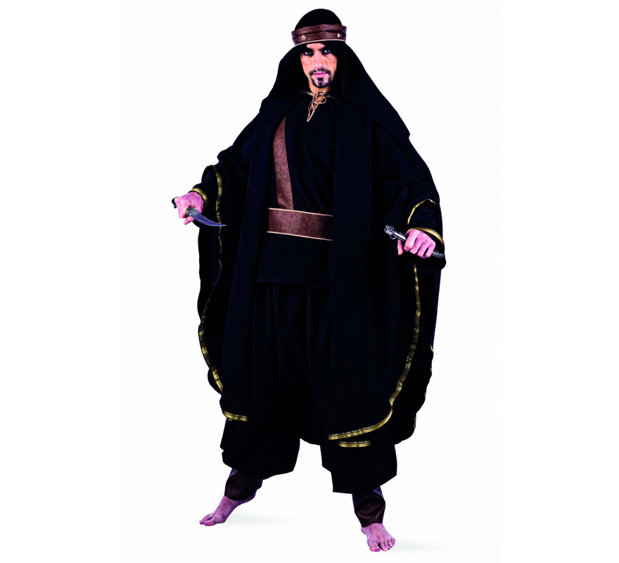 Disfraz de Lawrence de Arabia en negro  adulto