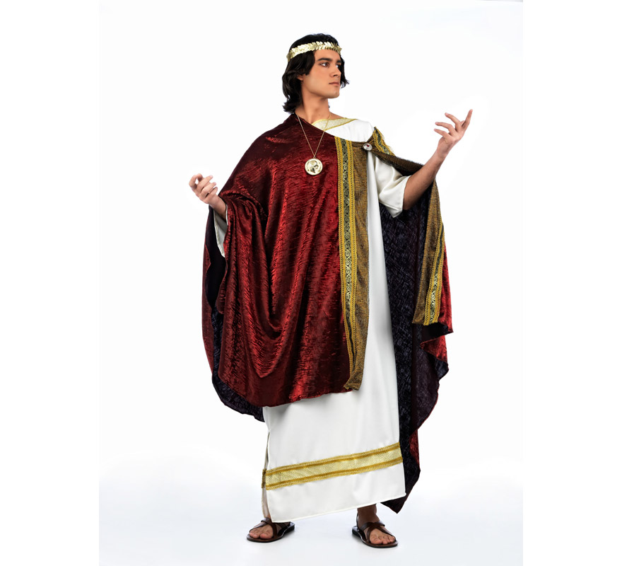 Disfraz de Pretor de Roma Deluxe para hombre