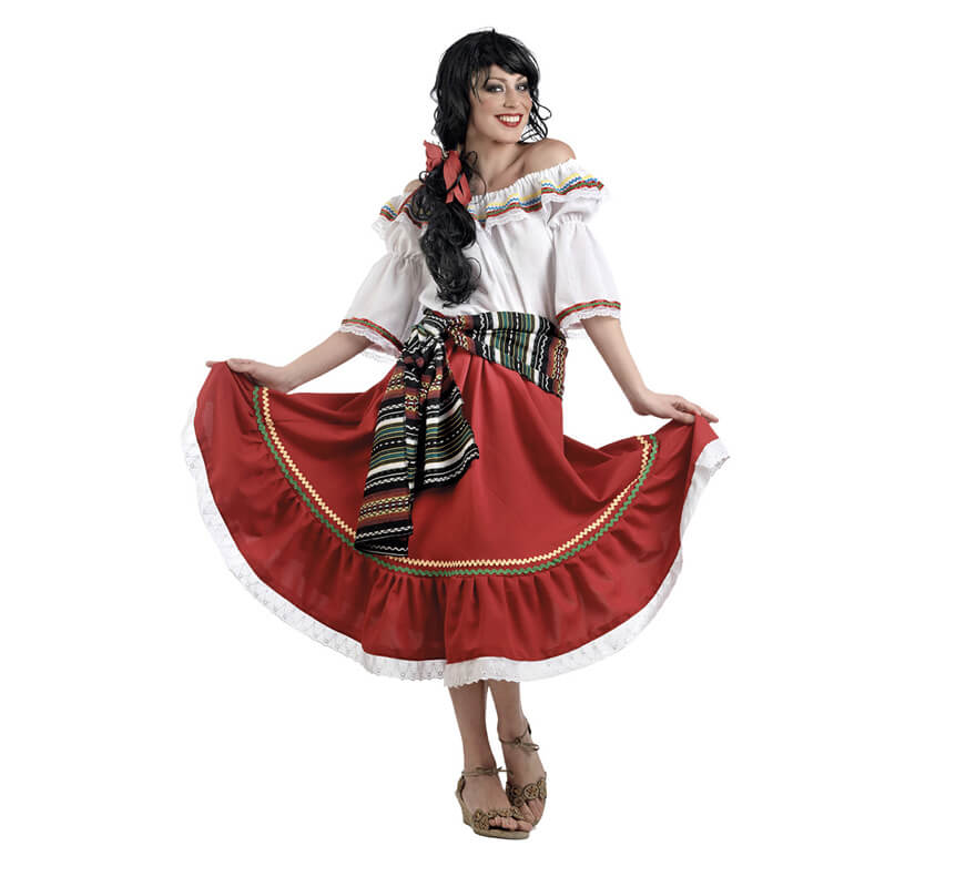 Disfraz de Mexicana Deluxe para mujer