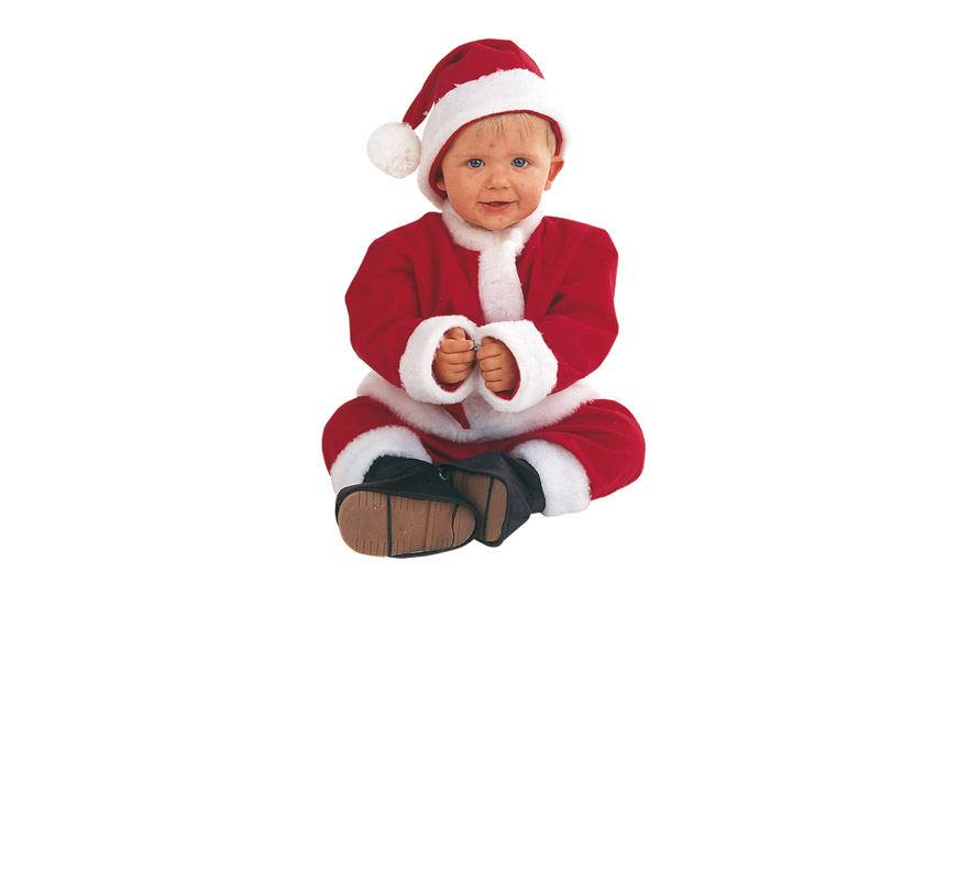 Disfraz de Papa Noel bebés