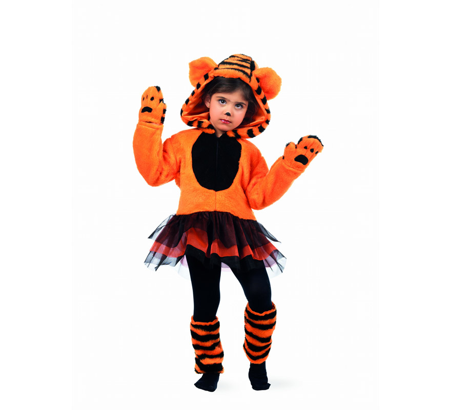 Disfraz Tigre Tutu Deluxe para niña