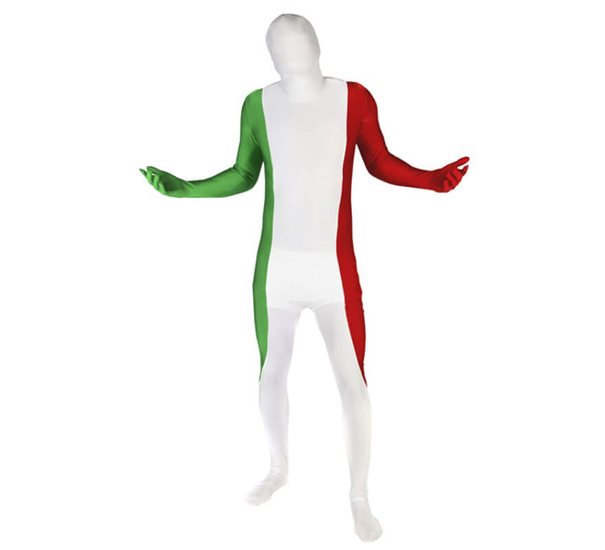 MORPHSUIT modelo Bandera de Italia adultos