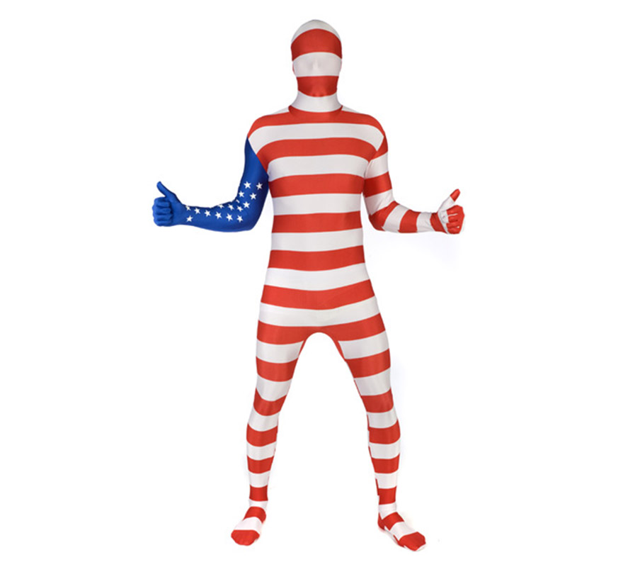 Déguisement Morphsuits USA adultes taille L