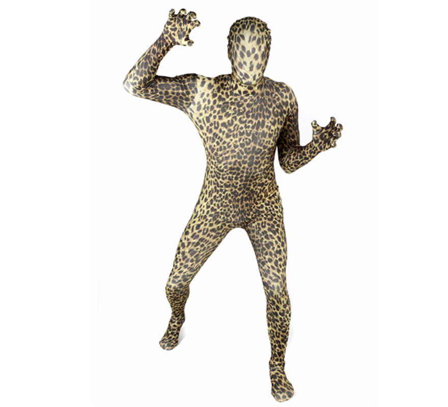 Disfraz MORPHSUIT modelo Leopardo de adultos
