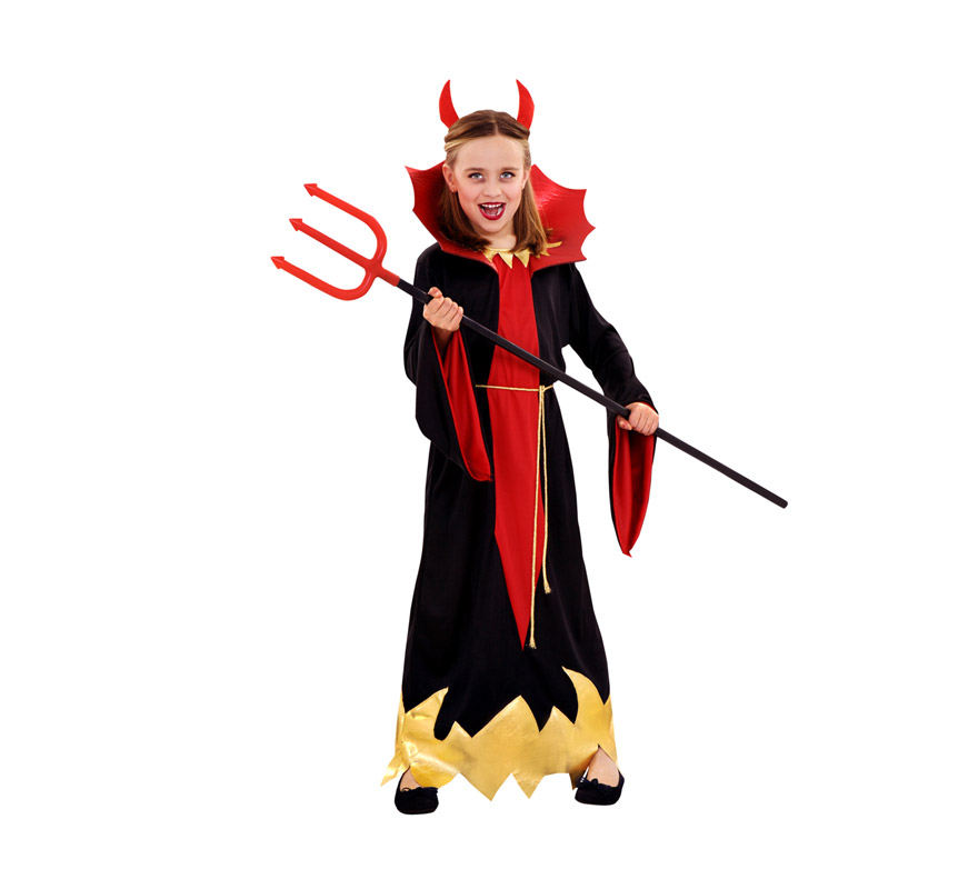Disfraz Diablesa Siniestra para niñas 3 a 4 años