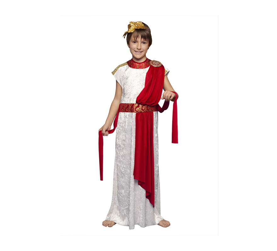 Disfraz Emperador Romano para niños de 5 a 6 años