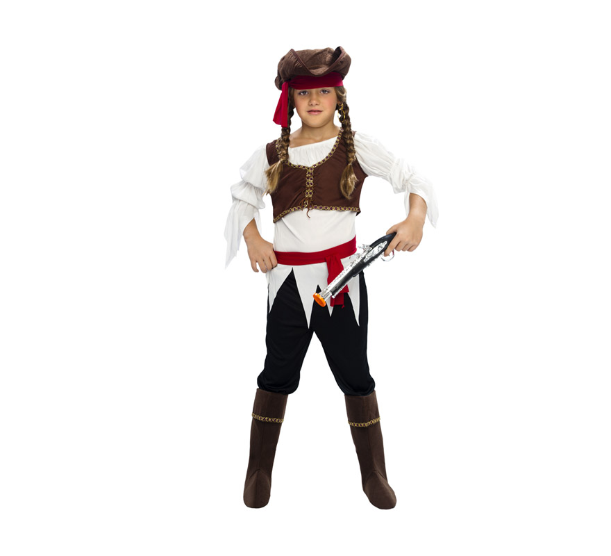 Disfraz de Pirata niña