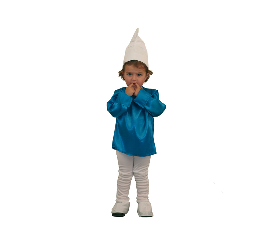Disfraz de Duende Azul para niños en varias tallas