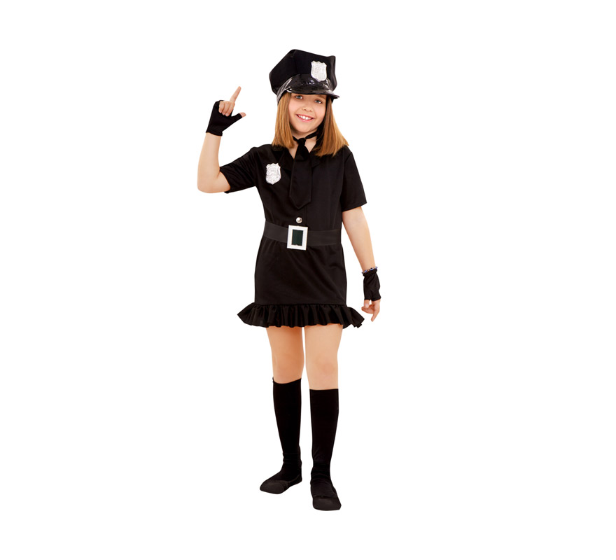 Disfraz de Policía para niñas