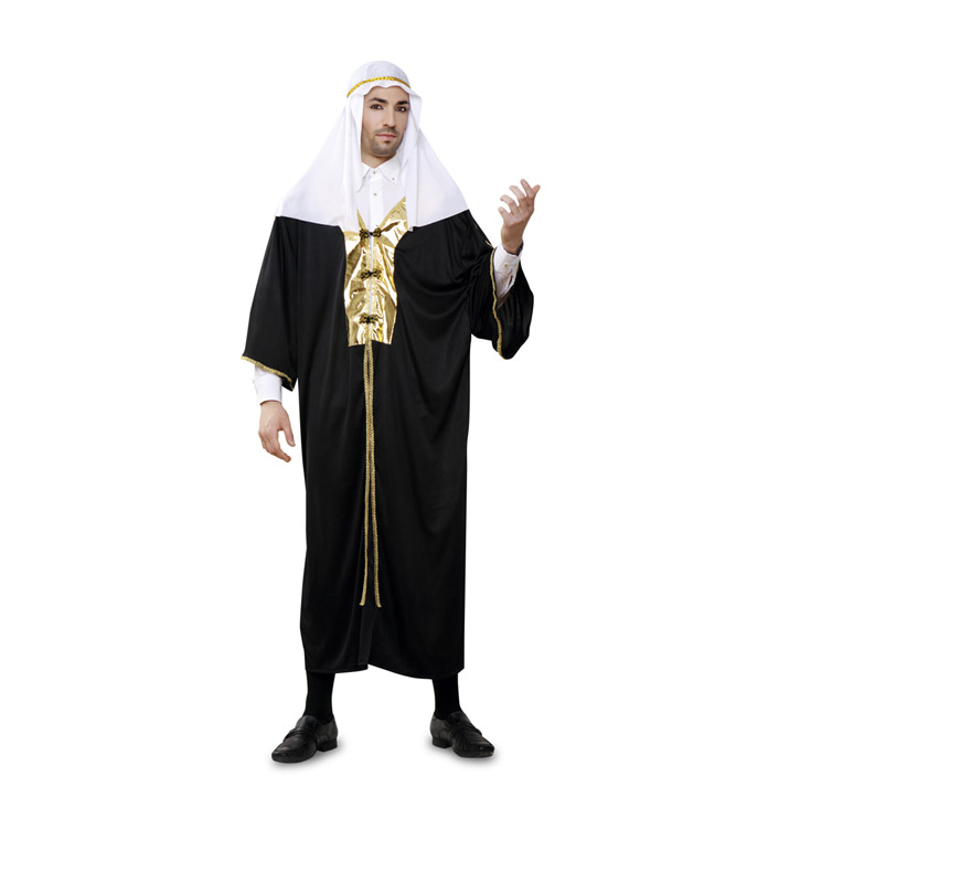 Disfraz de Jeque Árabe para hombre talla M-L