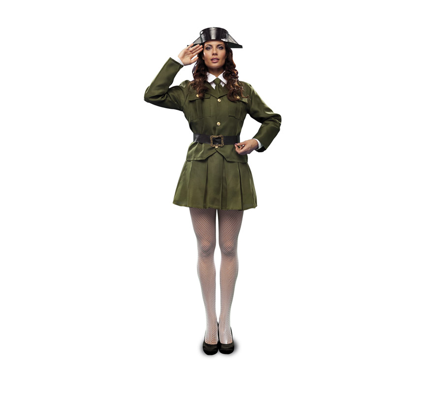 Disfraz de Guardia Civil para mujer. Talla M-L