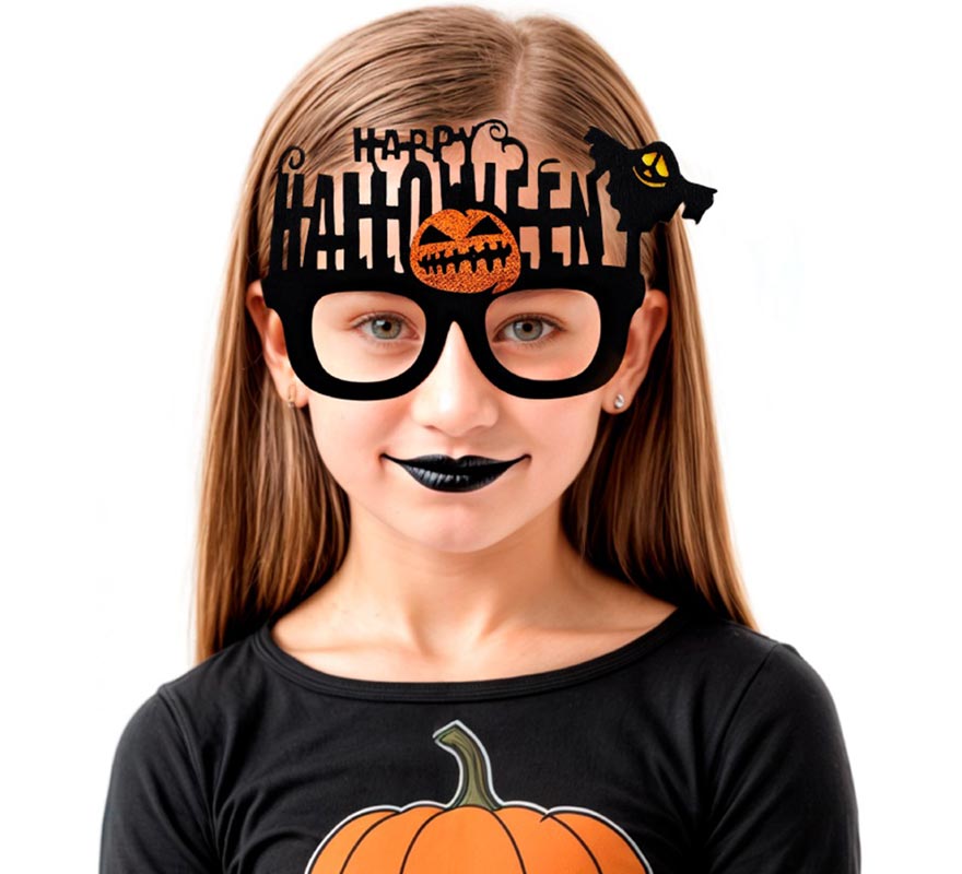 Óculos infantis de feliz dia das bruxas Óculos infantis de feliz dia das bruxas