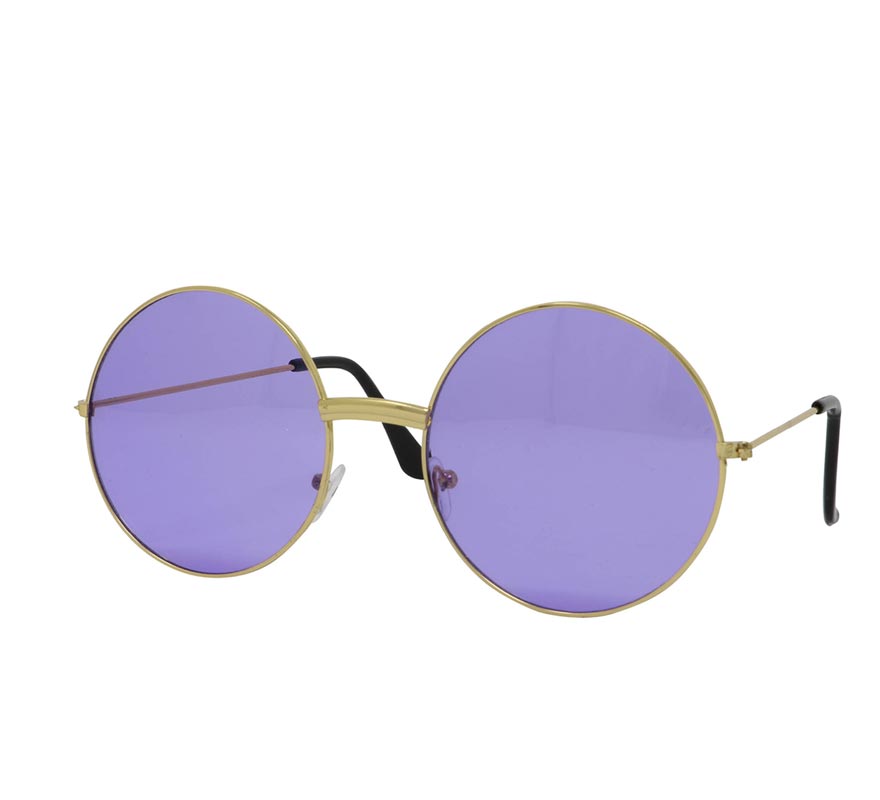 Óculos grandes hippie. Disponível em 4 cores sortidas
