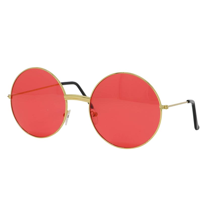 Óculos grandes hippie. Disponível em 4 cores sortidas