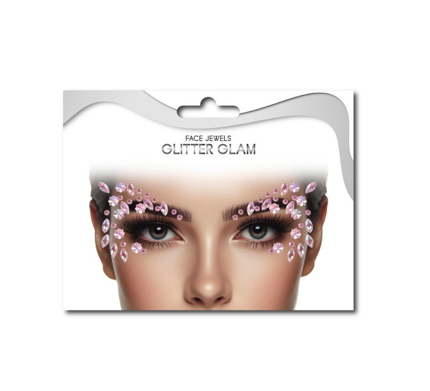 Facial Gems Eye Contour Pink Flowers