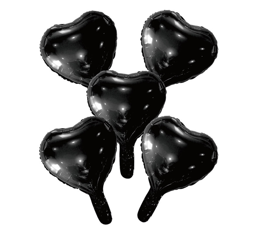 Ballon Coeur Noir