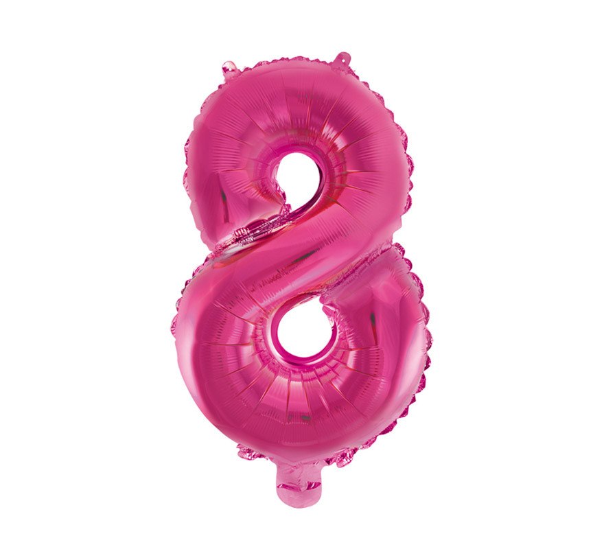 Palloncino numero 5 party con base 41cm