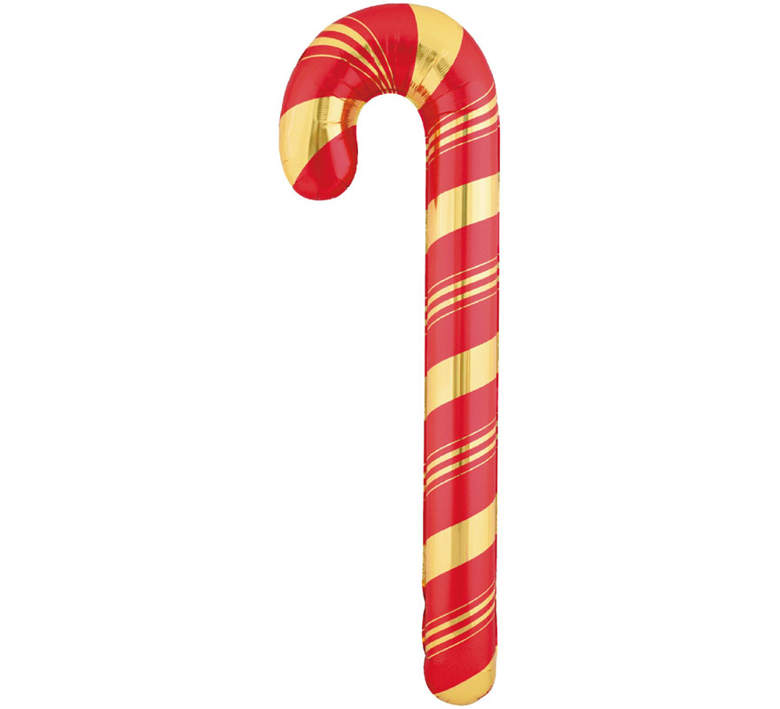 Globo Foil Bastón Caramelo 60x150 cm