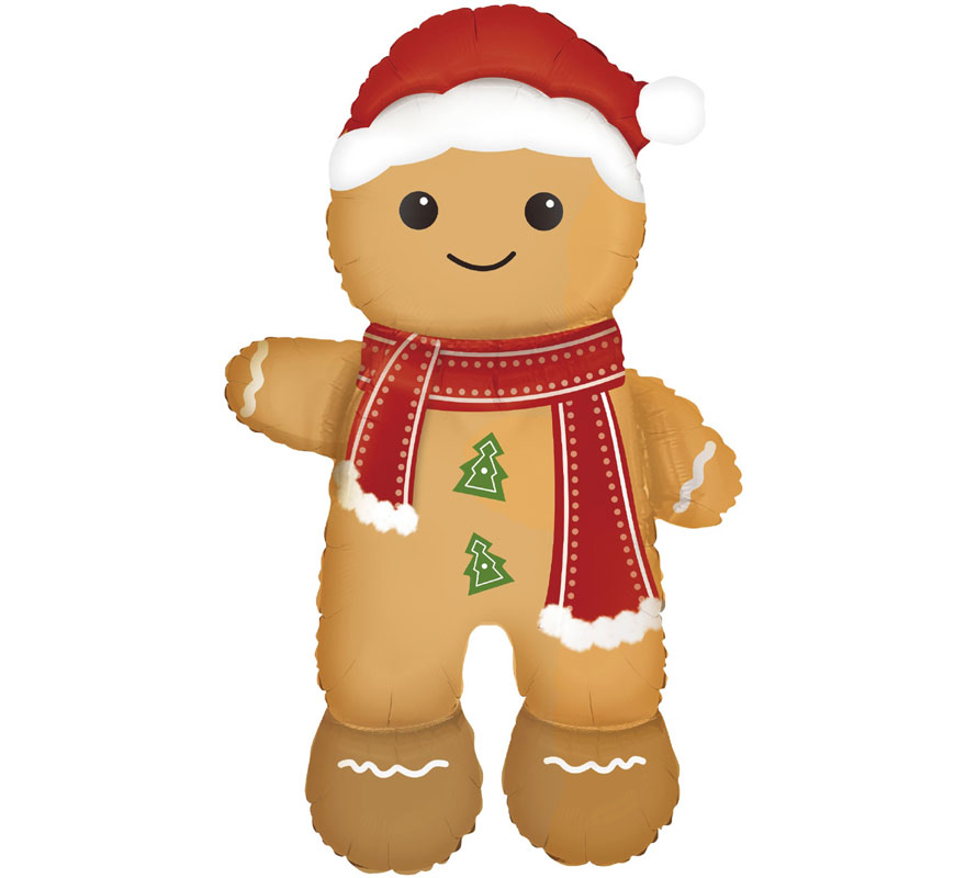 Globo Foil Galleta de Jengibre Standing 100x158 cm