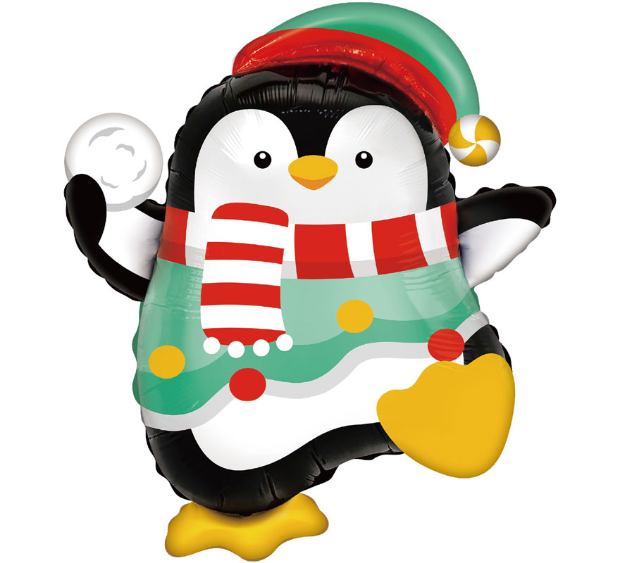 Globo Foil Pingüino 60x65 cm