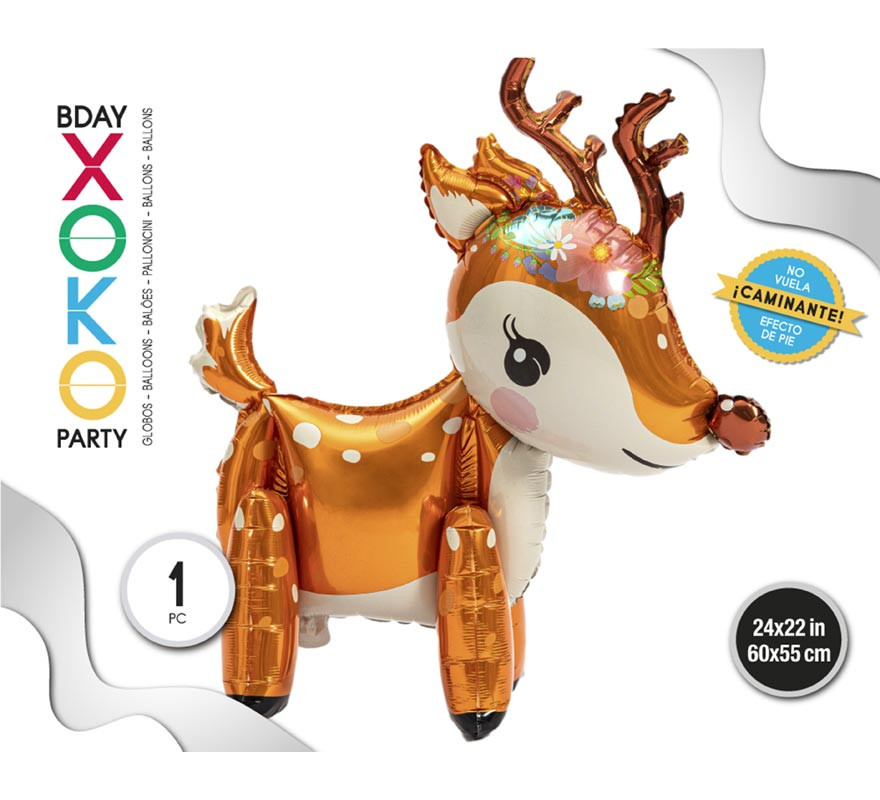 Balão Foil Reno 60X55 cm