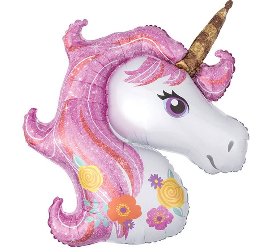 Palloncini unicorno arcobaleno giganti da 43 pollici - Confezione Da 3, Simpatici palloncini unicorno da 23 pollici per decorazioni di compleanno  per ragazze, Mylar Unicorn Ball