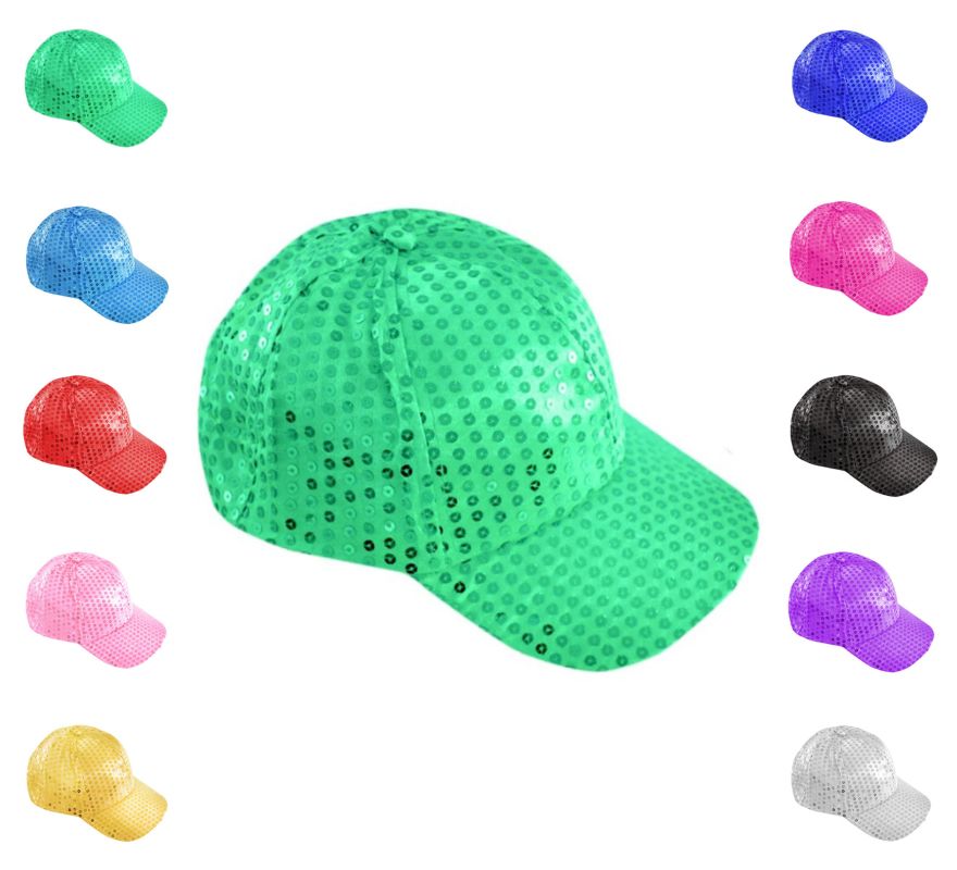 Boné com Lantejoulas em várias cores