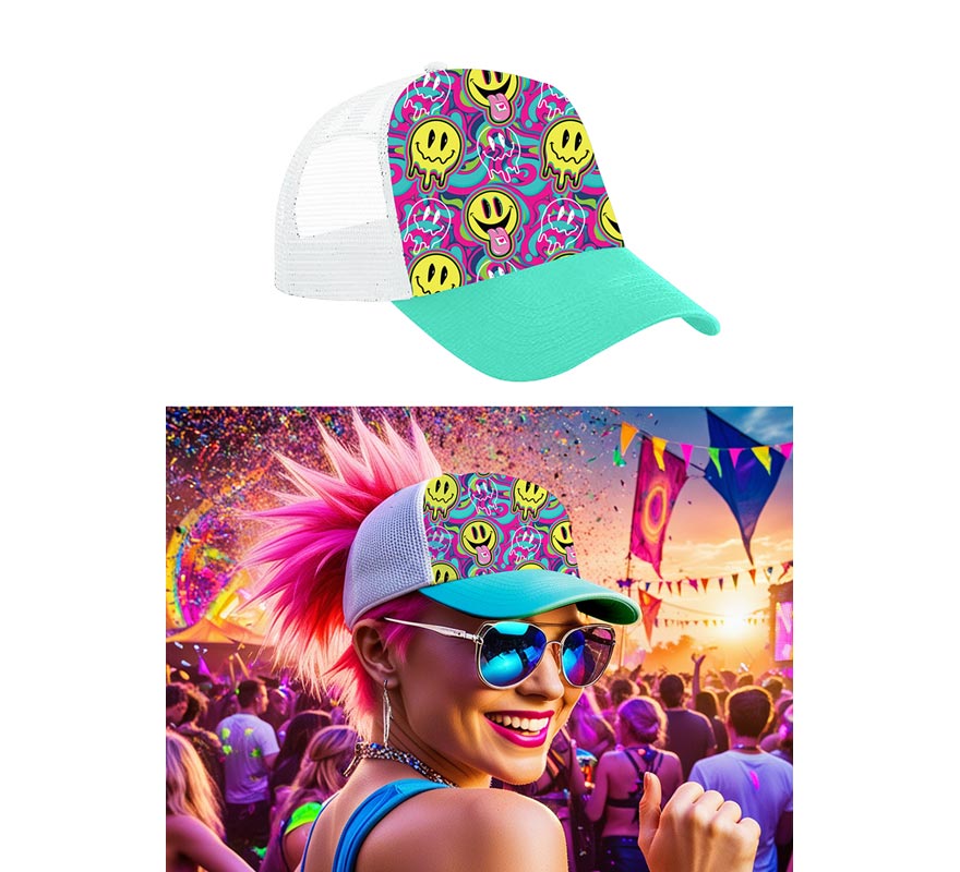 Gorra Psicodélica Acid