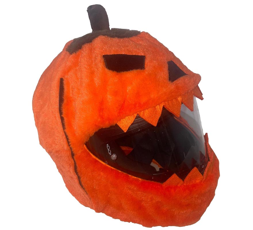 Chapéu de abóbora de Halloween para capacetes de motocicleta de rosto inteiro
