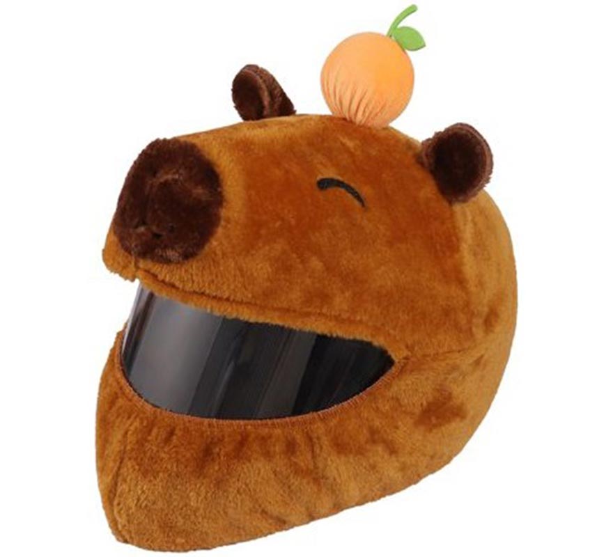Gorro de Capibara para Cascos de Moto integrales