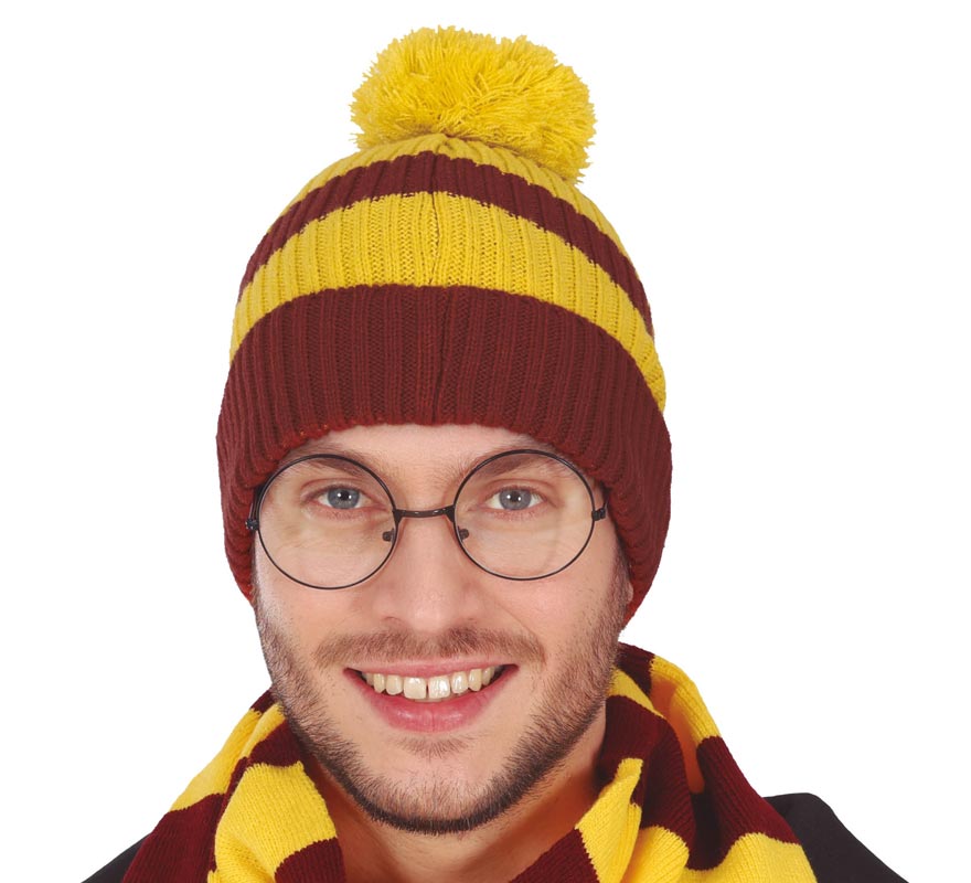 Chapéu de Estudante Mágico com Pompom