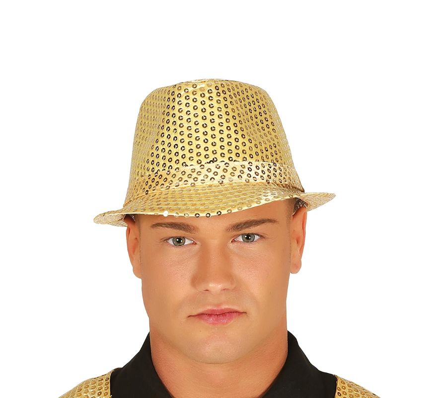 Sequin Gangster Hat in various colors