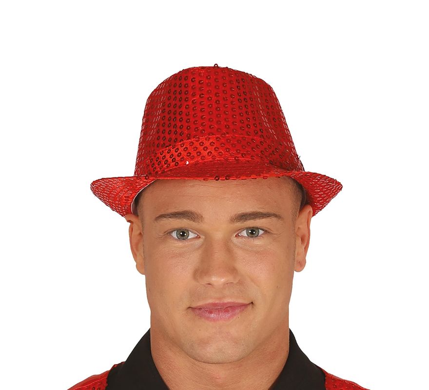 Sequin Gangster Hat in various colors