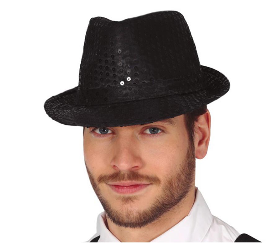 Sequin Gangster Hat in various colors