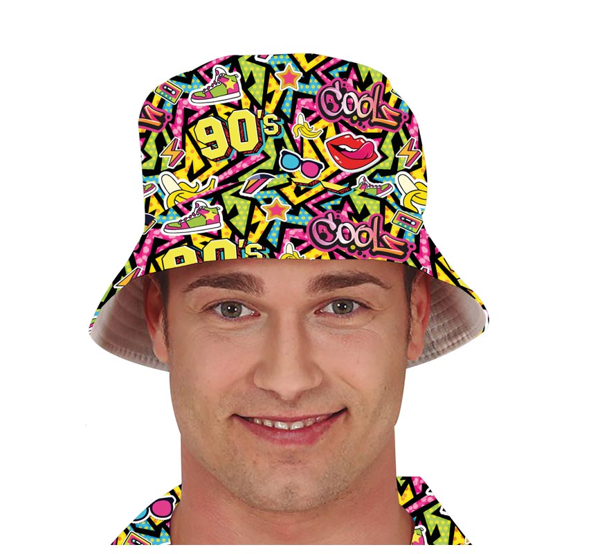 Chapéu dos anos 90 em várias cores