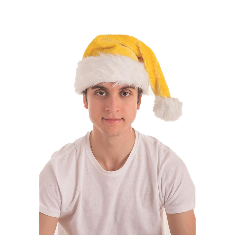 Chapéu de Papai Noel em várias cores