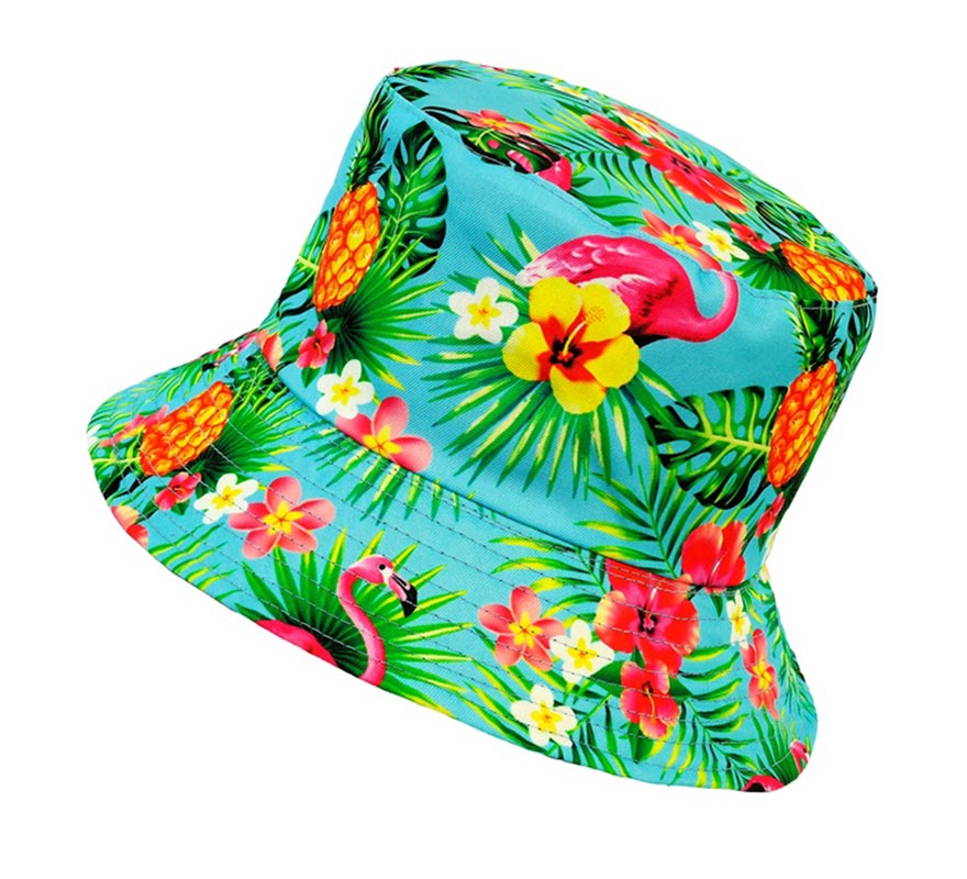 Chapéu de balde para festa de verão tropical