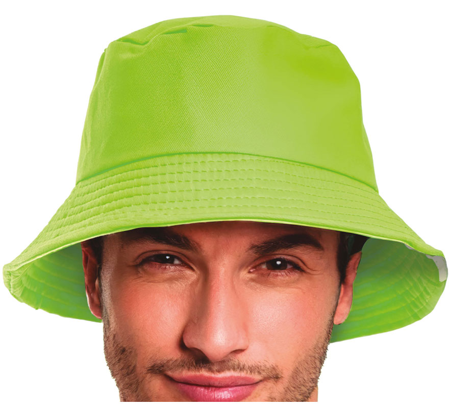 Chapéu neon em várias cores para adulto