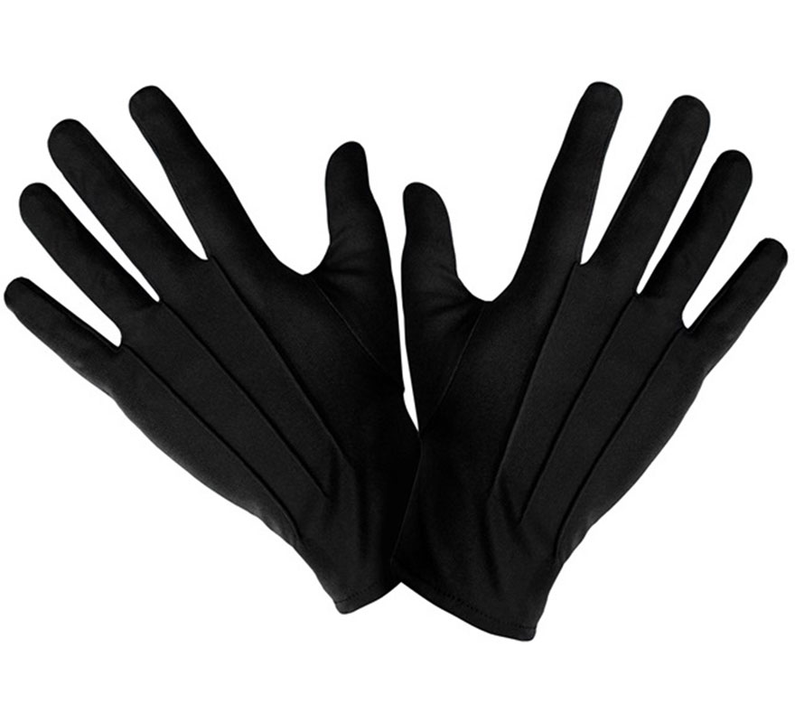Short gloves for adults in various colors