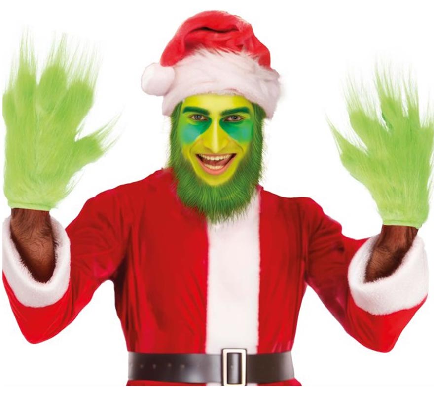 Luvas Grinch de Natal