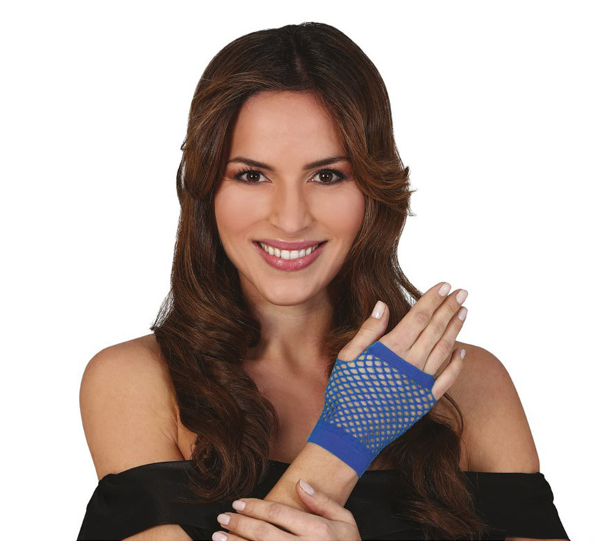 Luvas de malha em várias cores de 11 cm